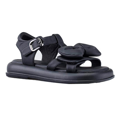 Сандалии для девочки Котофей 623030-72 черные